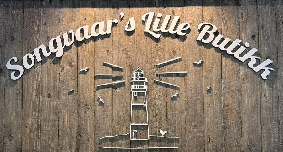 skilt songvaar's lille butikk